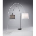 Lámpara de pie Dorsale 1L arco blanco - Ideal Lux