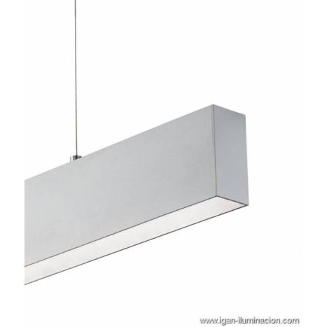 IDEAL LUX Club pendant lamp LED 24w silver