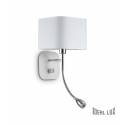 Aplique de pared Holiday E14 + LED 1w blanco - Ideal Lux