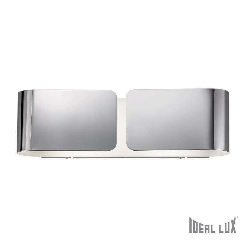 Aplique de pared Clip 2L cromo - Ideal Lux