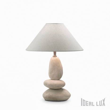 IDEAL LUX Dolomiti 1L small ceramic table lamp IDEAL LUX Dolomiti 1L small ceramic table lamp