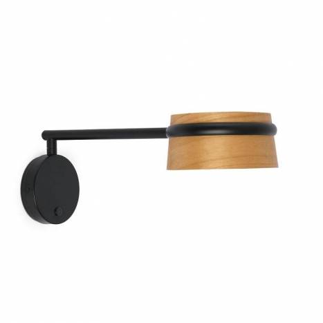 FARO Loop LED 5w articulated lamp wood