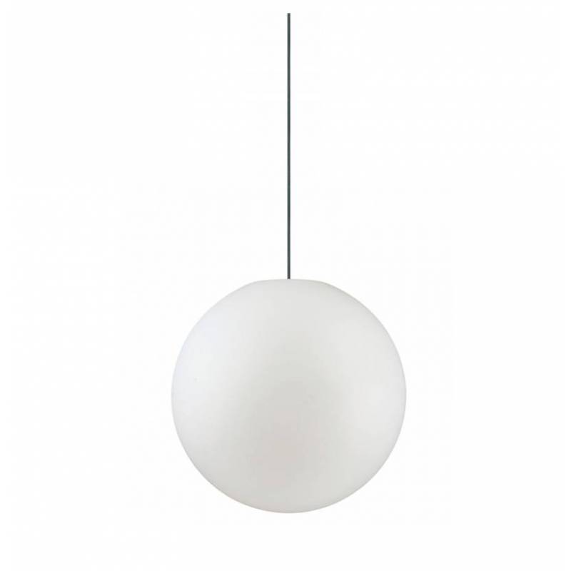 IDEAL LUX Sole 1L E27 IP44 policarbonate white outdoor lamp