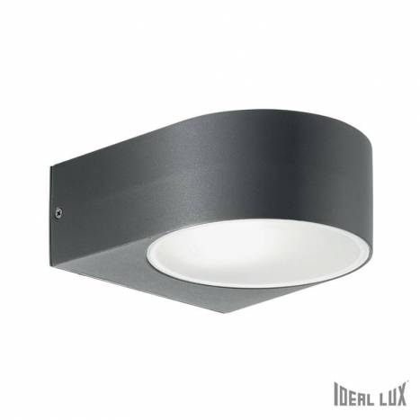 Aplique de pared Iko 1L E27 antracita - Ideal Lux