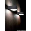 Aplique de pared Iko 1L E27 antracita - Ideal Lux