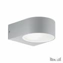 Aplique de pared Iko 1L E27 gris - Ideal Lux