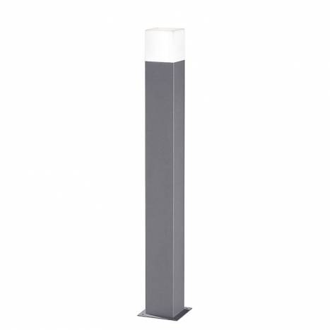 TRIO Hudson outdoor bollard LED 80cm grey