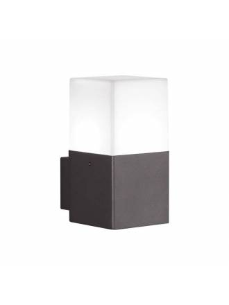 Trio Hudson outdoor wall lamp 1L LED anthracite