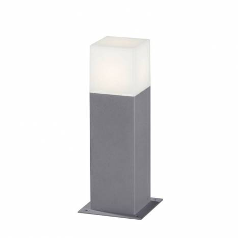 Trio Hudson outdoor bollard LED 30cm grey