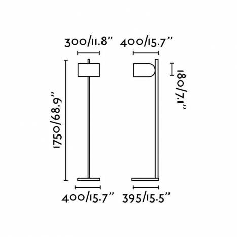 FARO Stand Up floor lamp 1L E27