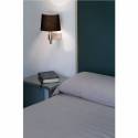 FARO Room wall lamp 1L nickel