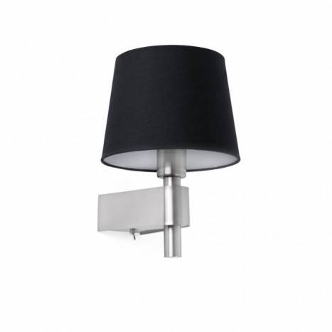 FARO Room wall lamp 1L nickel