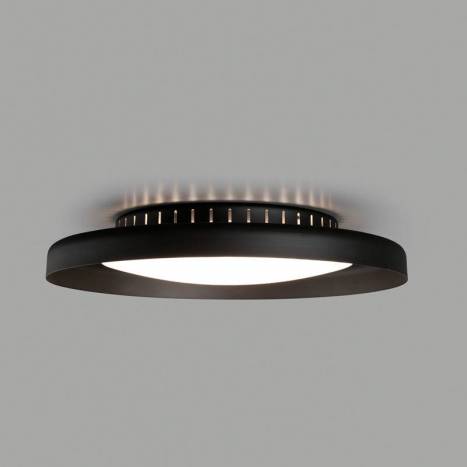 FARO Dolme LED black steel ceiling lamp