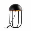 Lámpara de mesa Jellyfish LED negro + oro - Faro