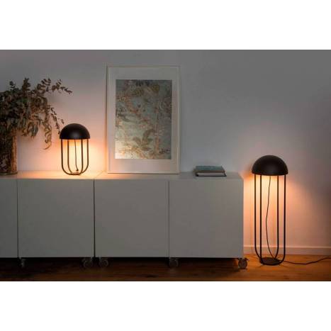 Lámpara de mesa Jellyfish LED negro + oro - Faro