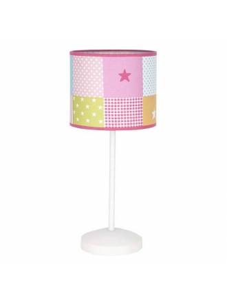 Lámpara de mesa infantil Cuadros 1L - Fabrilamp