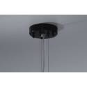 BRILLIANCE Mercury pendant lamp 3L black metal