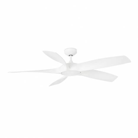 FARO Cocos DC 1L white polycarbonate ceiling fan