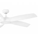 FARO Cocos DC 1L white polycarbonate ceiling fan