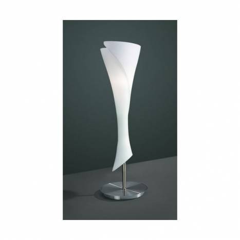 Mantra Zack table lamp 1L opal glass