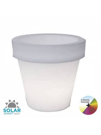 NEWGARDEN Magnolia IP65 RGB Solar LED flower pot