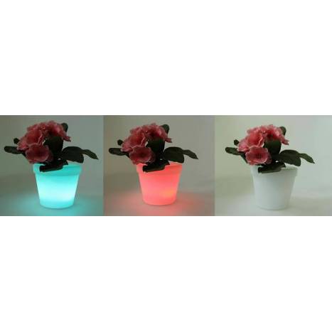 NEWGARDEN Magnolia IP65 RGB Solar LED flower pot