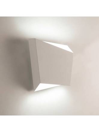 MANTRA Asimetric LED 1L white wall lamp
