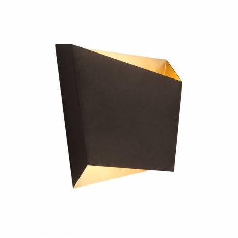 Aplique de pared Asimetric 1L LED negro - Mantra Aplique de pared Asimetric 1L LED negro - Mantra