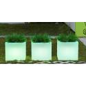Macetero Narciso Solar LED RGB IP65 exterior - Newgarden