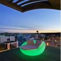 Sofá iluminado Formentera Solar LED RGB IP65 - Newgarden
