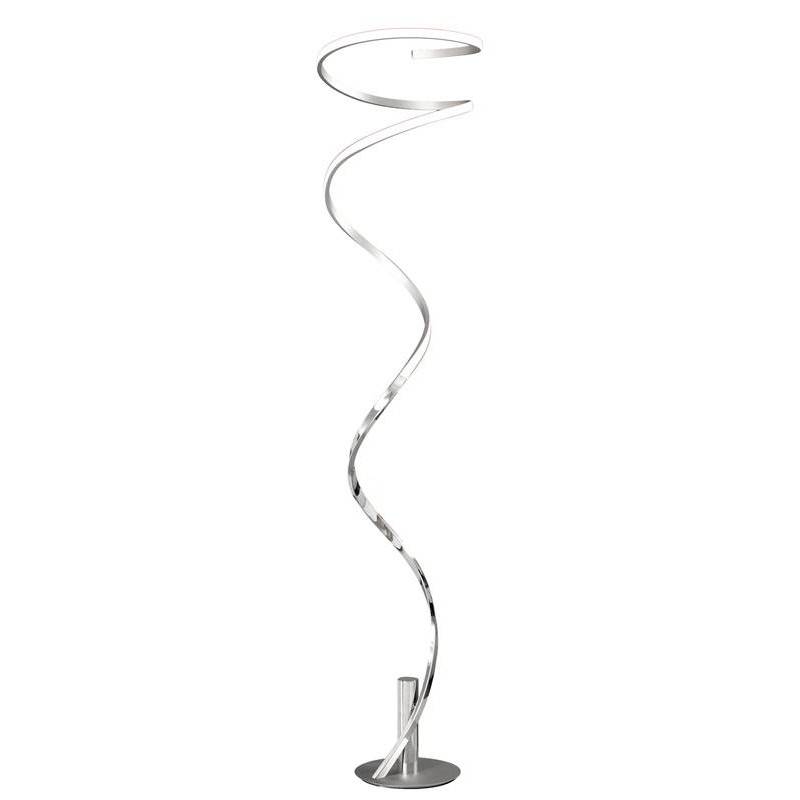 Lámpara de pie Helix LED 42w regulable plata - Mantra Lámpara de pie Helix LED 42w regulable plata - Mantra