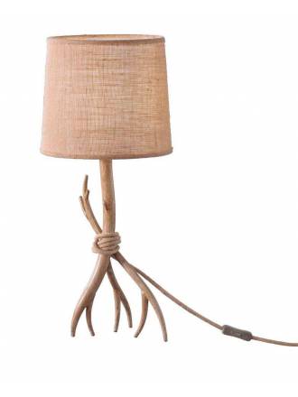 MANTRA Sabina 1L decorated metal table lamp