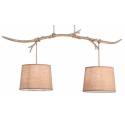 MANTRA Sabina 2L decorated metal pendant lamp