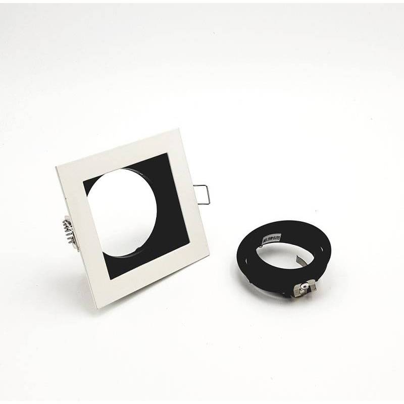 ACB San GU10 recessed light white metal