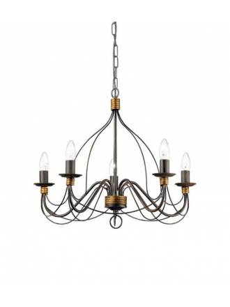 IDEAL LUX Corte SP pendant lamp brown