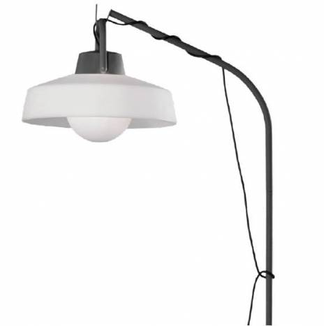 Lámpara de pie Kinke IP65 40cm antracita - Mantra