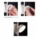 Lámpara colgante Adn LED 36w aluminio blanco - Mantra
