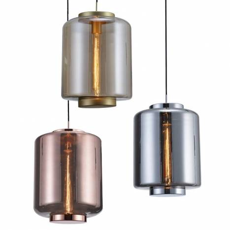 Lámpara colgante Jarras 30cm cristal - Mantra Lámpara colgante Jarras 30cm cristal - Mantra