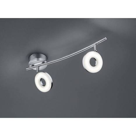 Trio Rennes spotlight 2L LED chrome