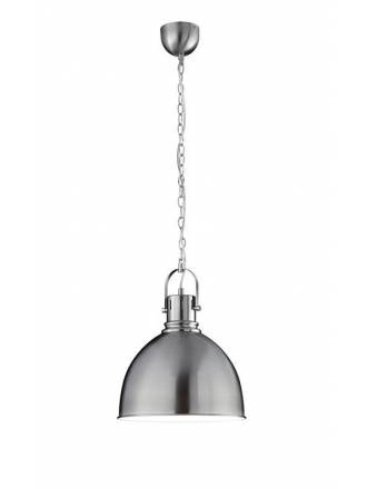 Lampara colgante 3005 1 luz metal niquel de Trio