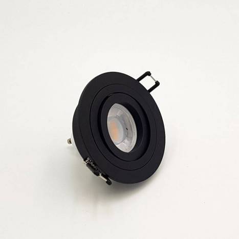 BPM Mini Catli round recessed light black