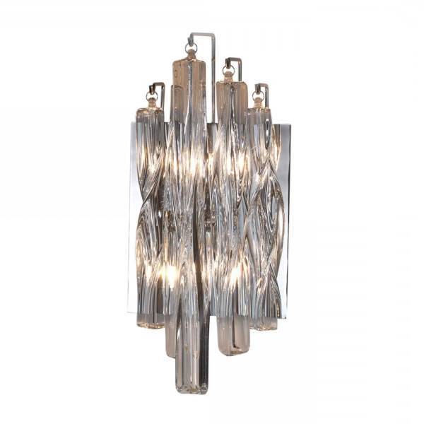 SCHULLER Manacor wall lamp 2 lights bright chrome