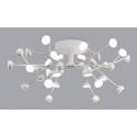 Lámpara de techo Adn LED 100w aluminio blanco - Mantra