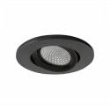 YLD NC1860RBK recessed light black aluminium