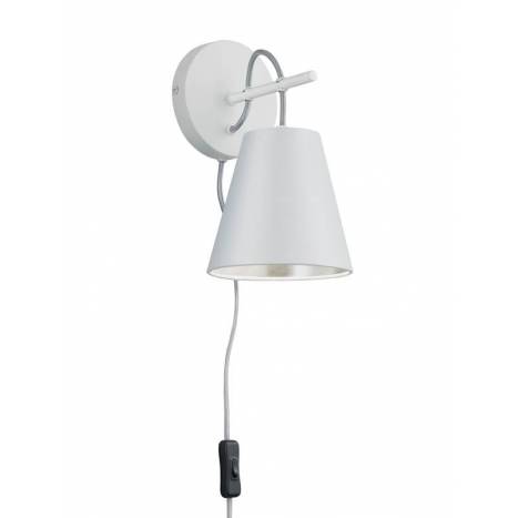 TRIO Andreus 1L E14 fabric wall lamp