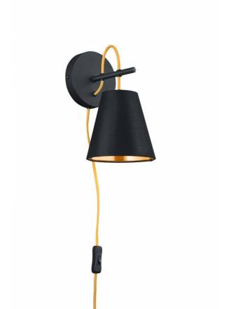 Aplique de pared Andreus 1L E14 tela - Trio