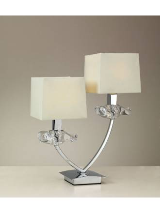 Mantra Akira table lamp 2L cream shade