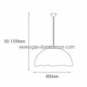 SULION Ebro tiffany pendant lamp