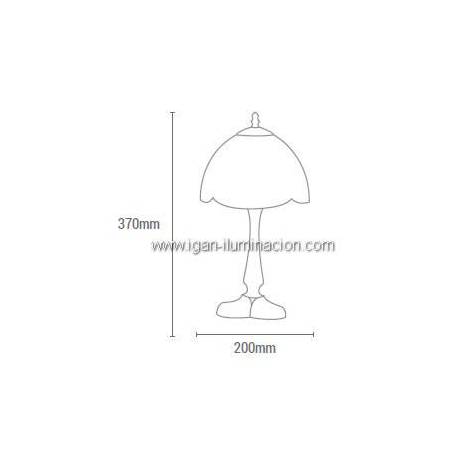 SULION Ebro tiffany table lamp