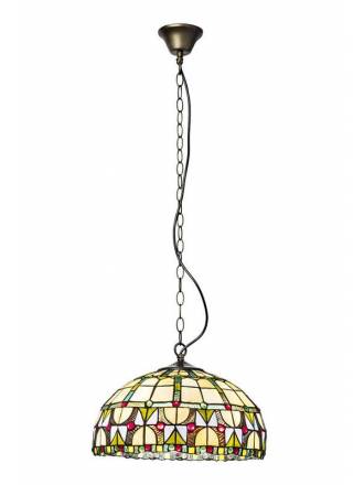 SULION Vidriera tiffany pendant lamp